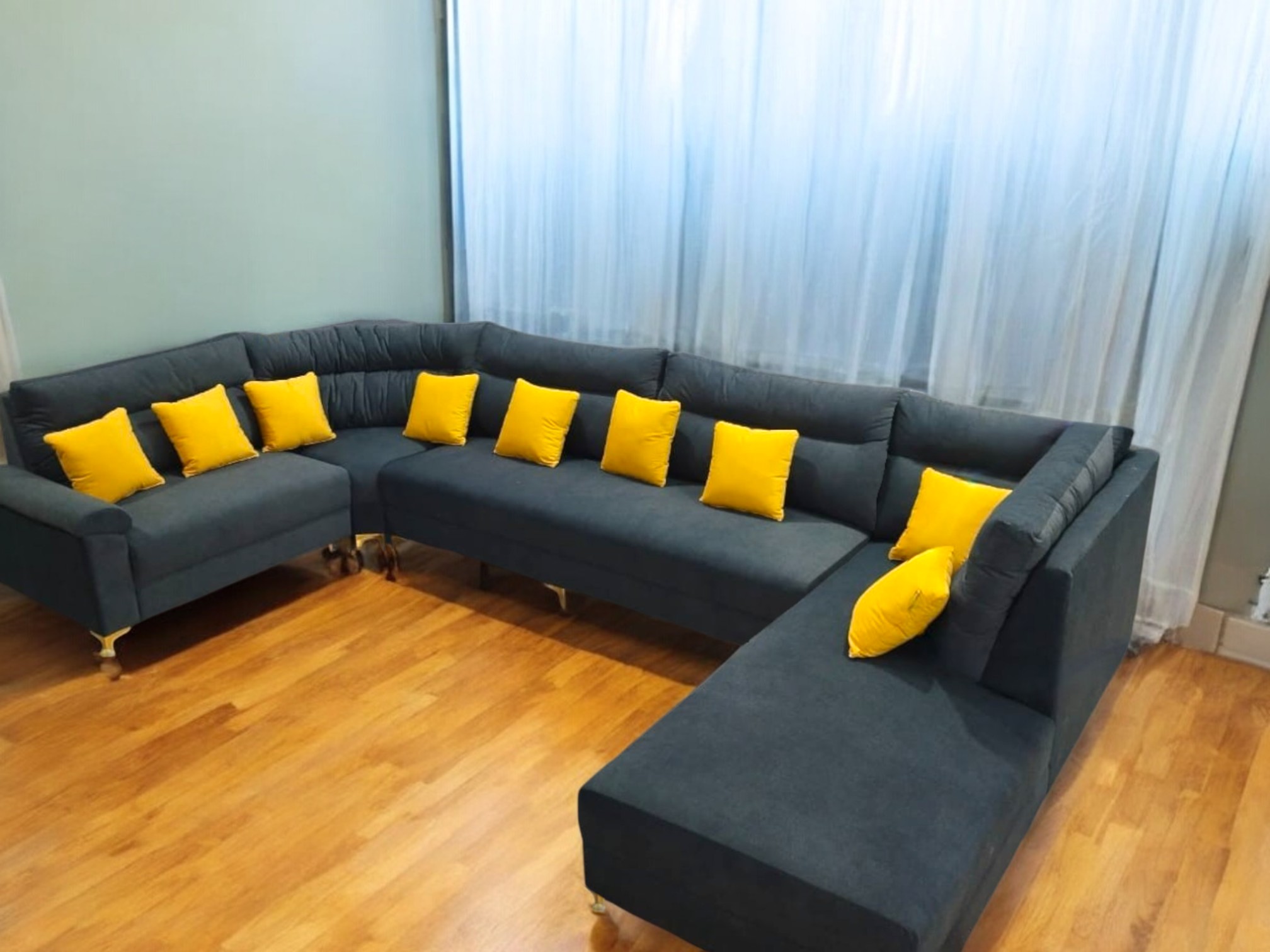 Imperial Luxury U-shape Couch Sofa Set 10 Seater