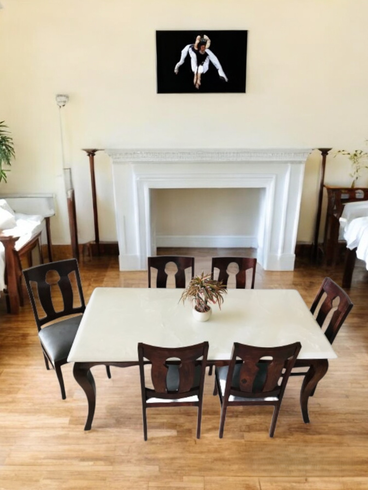 Primium Onex Top Dining Table 6 Seater